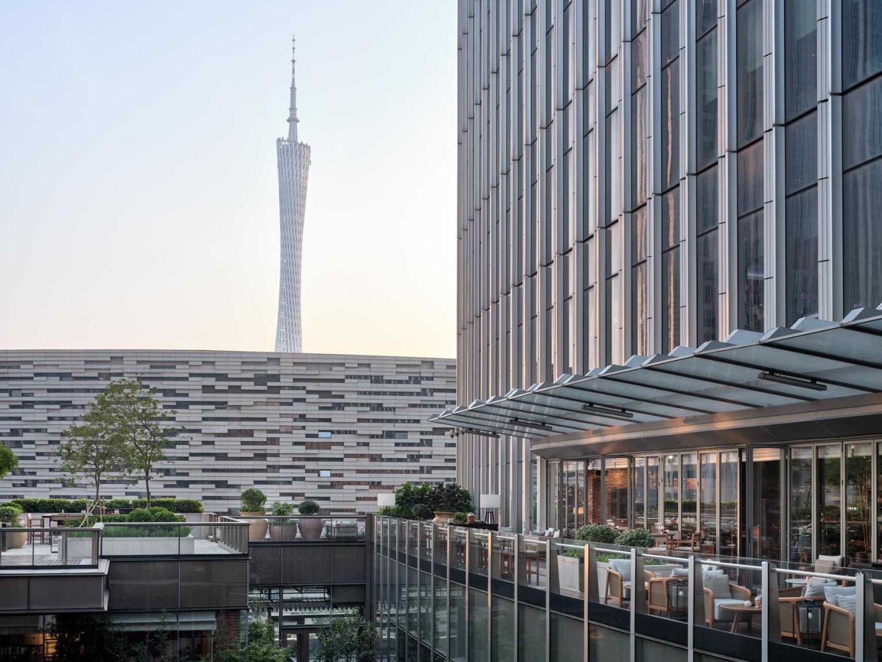 Rosewood Guangzhou, Enjoy Free Shuttle Bus Service Between The Hotel And The Canton Fair Complex During The Canton Fair Exterior foto
